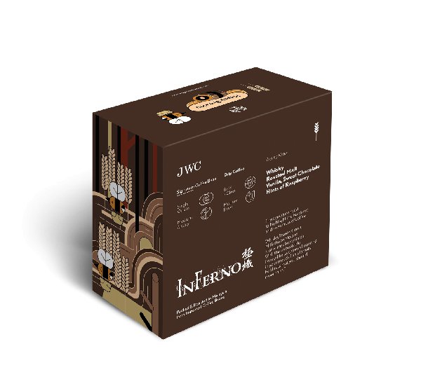 JWC Drip Coffee Box - Inferno - Bean Shipper