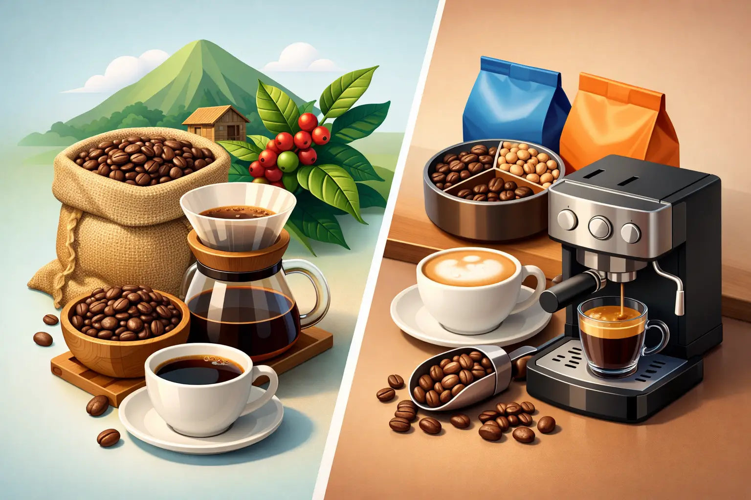 Single Origin vs Blend: Which Suits You?