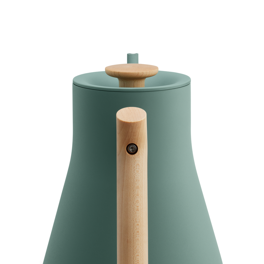 Fellow Stagg EKG Electric Pour Over Kettle - Smoke Green + Maple