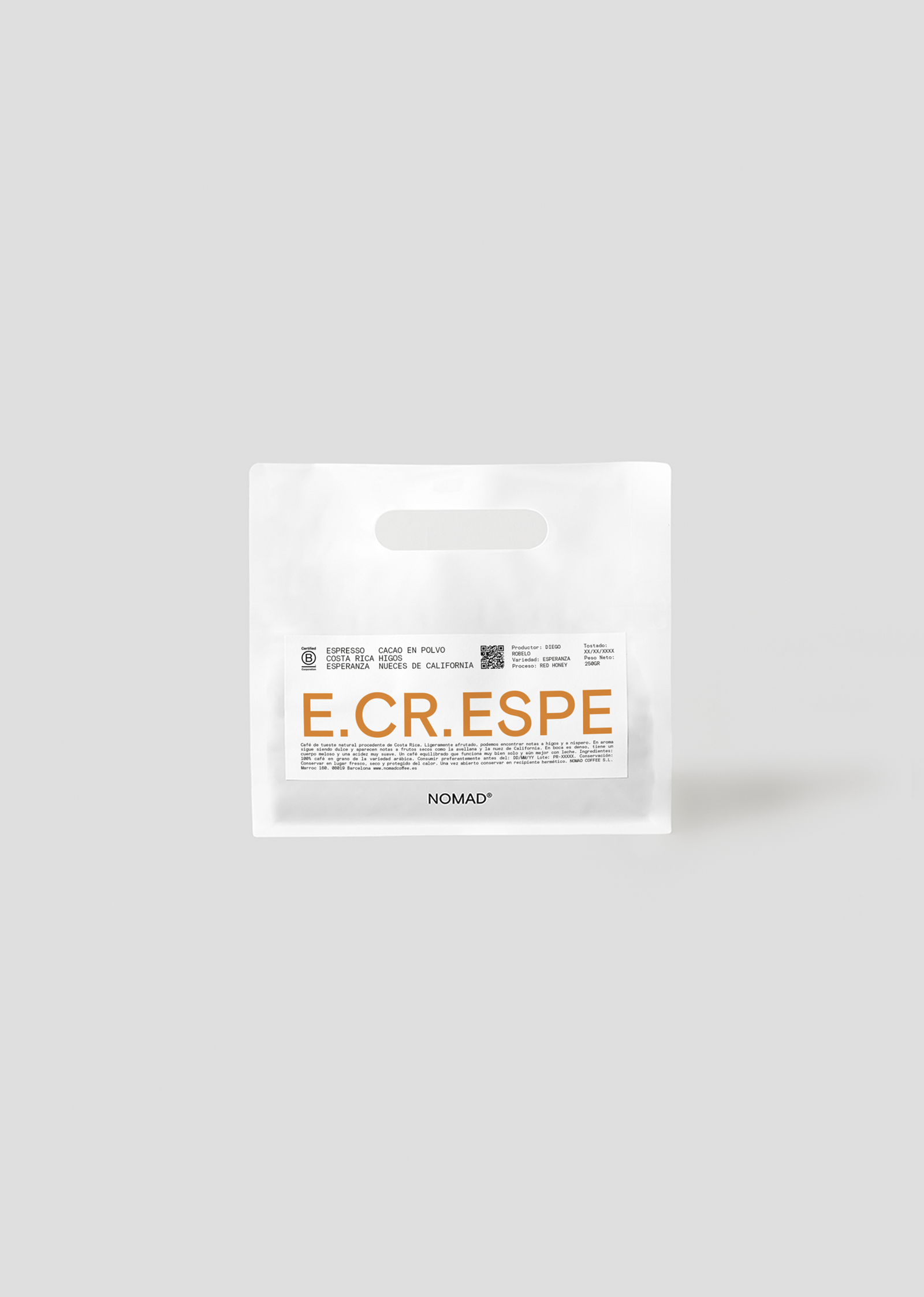 Bean Shipper Costa Rica Esperanza single origin coffee beans 250g bag