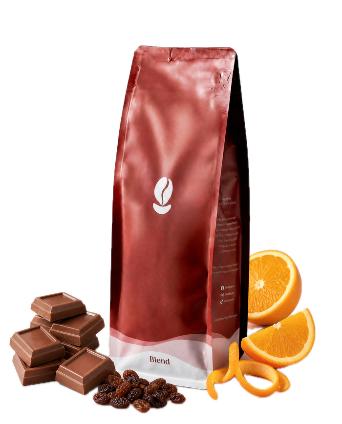 Bean Shipper Choco Crème blend coffee beans 300g bag, creamy chocolatey medium roast
