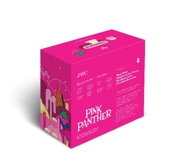 JWC Drip Coffee Box - Pink Panther - Bean Shipper