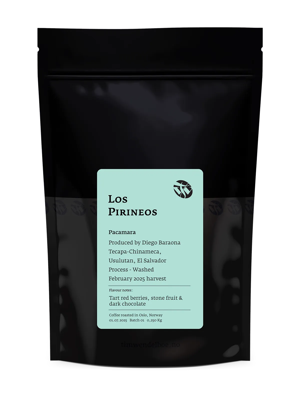 Los Pirineos Pacamara — Tim Wendelboe whole bean coffee