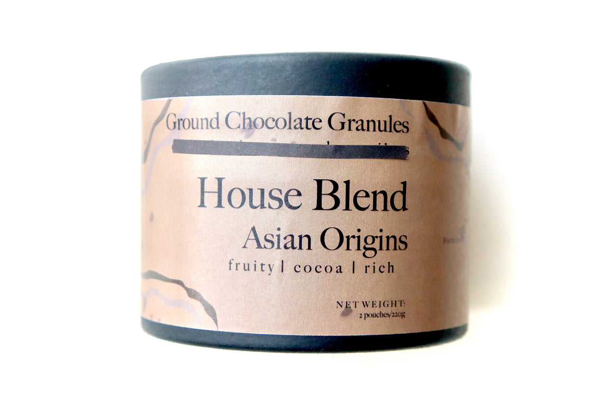 House Blend Asian Origins - Ground Chocolate Granules